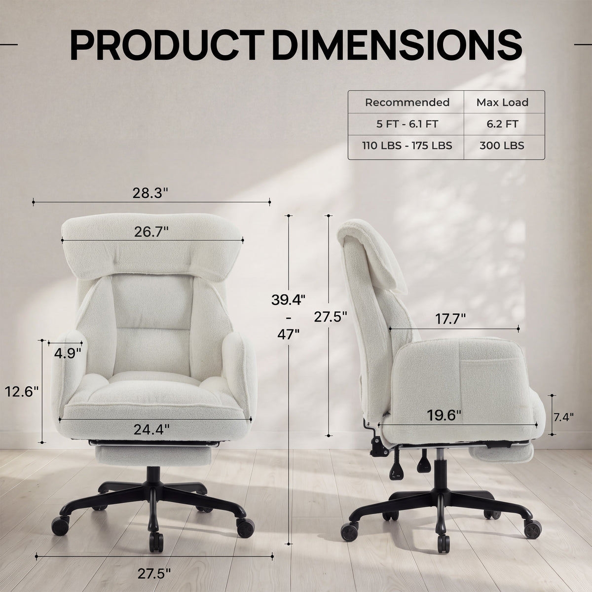 Ultifit QL-66B2TF Office Chair