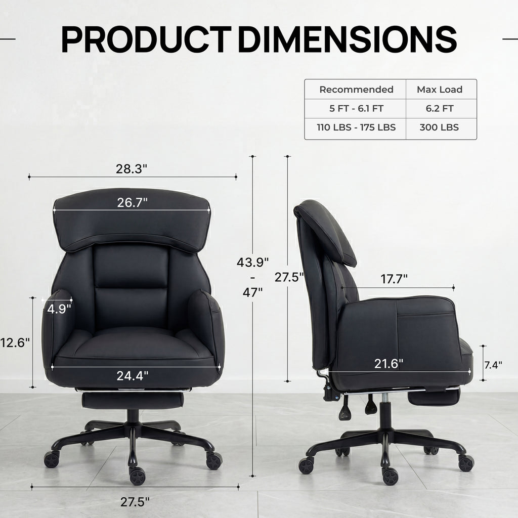 Ultifit B2 Big and Tall Office Chair