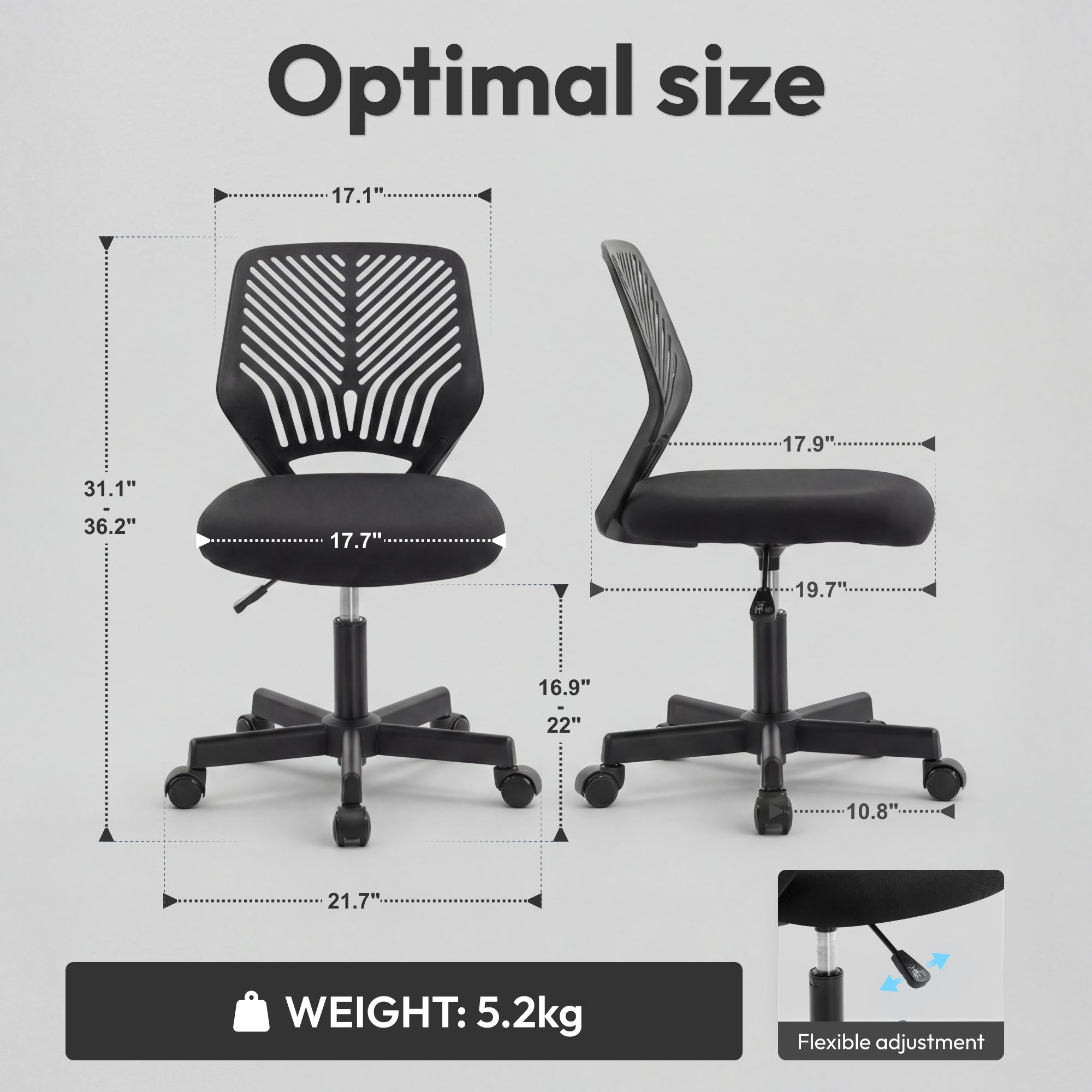 ER-25W01 ULTIFIT OFFICE CHAIR
