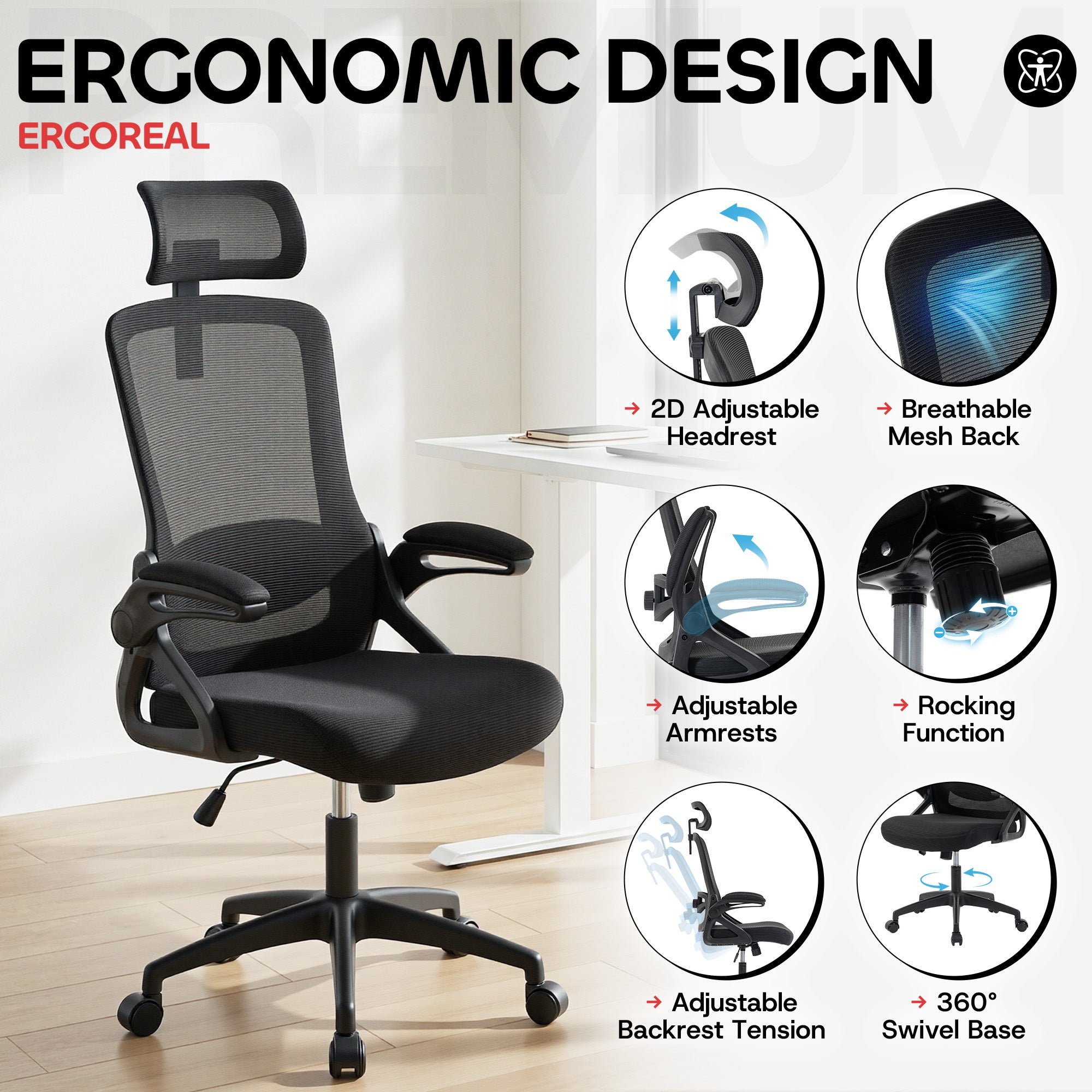 ER-25W06 ULTIFIT OFFICE CHAIR