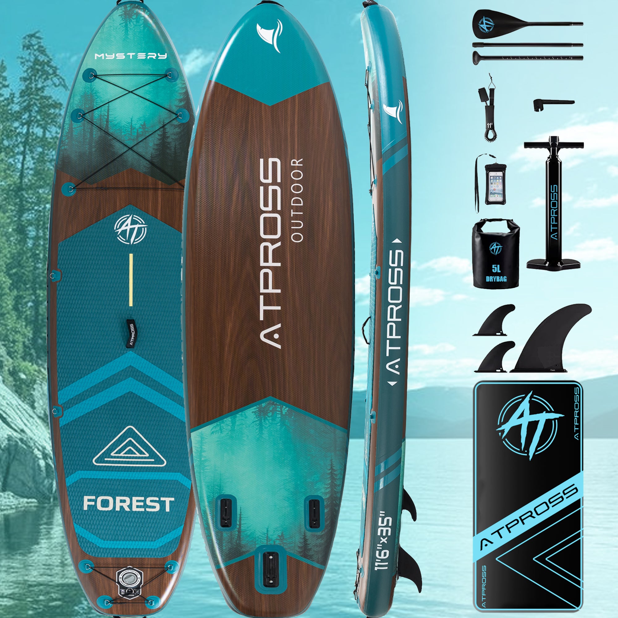 AT-PB-P Inflatable Paddle Board