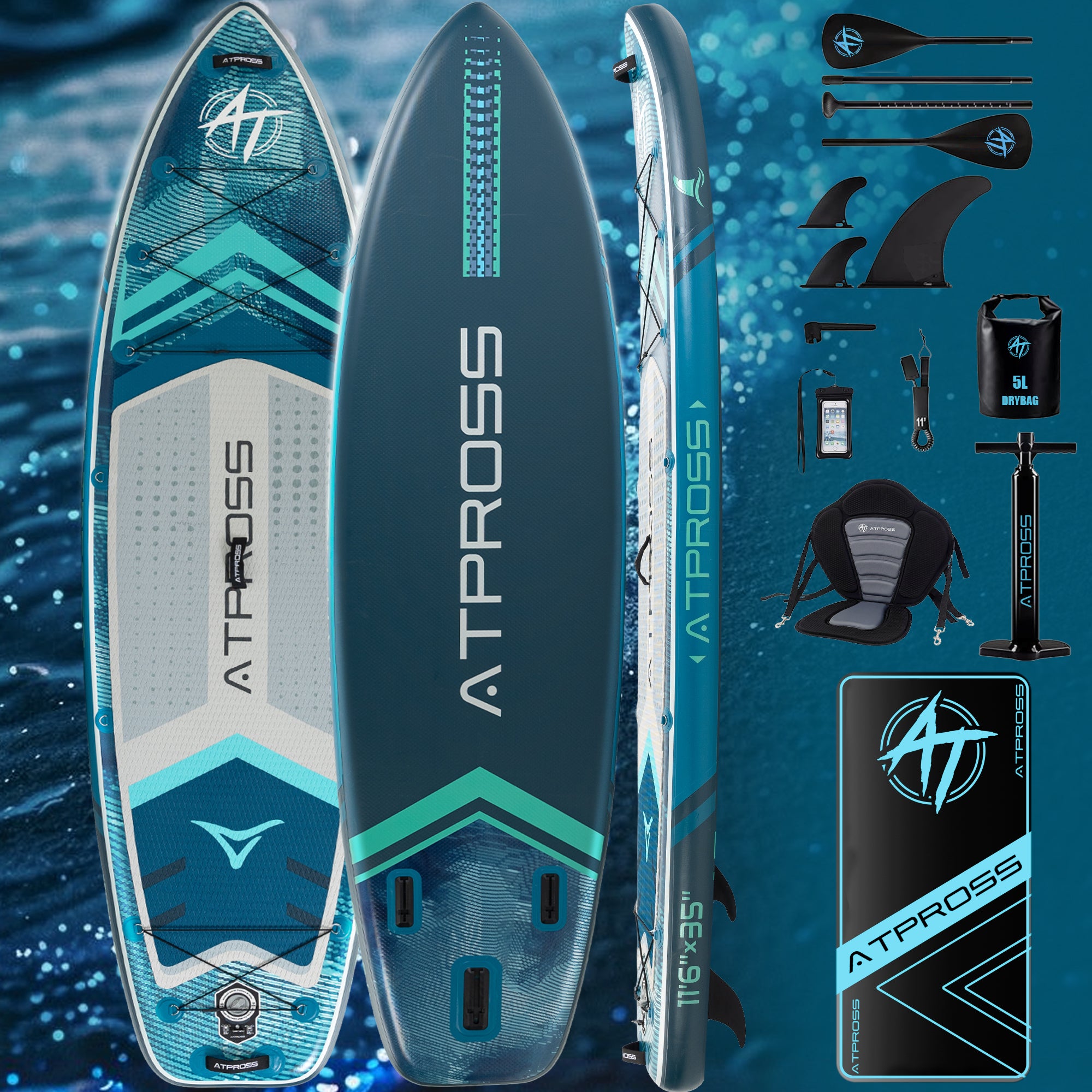 AT-PB-P Inflatable Paddle Board