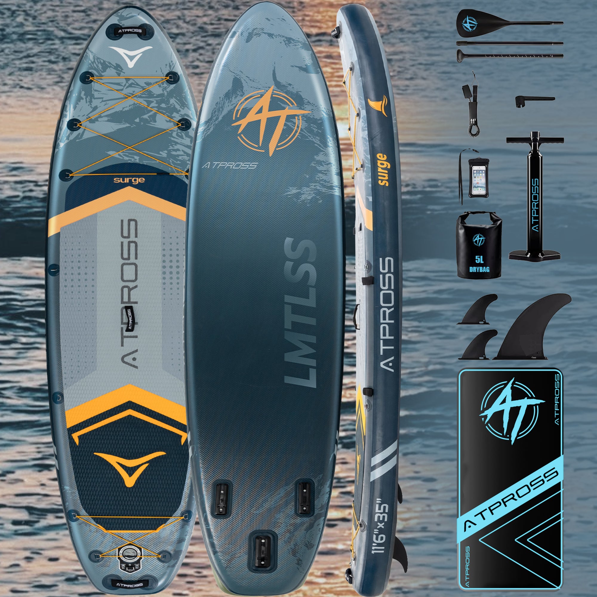 AT-PB-P Inflatable Paddle Board