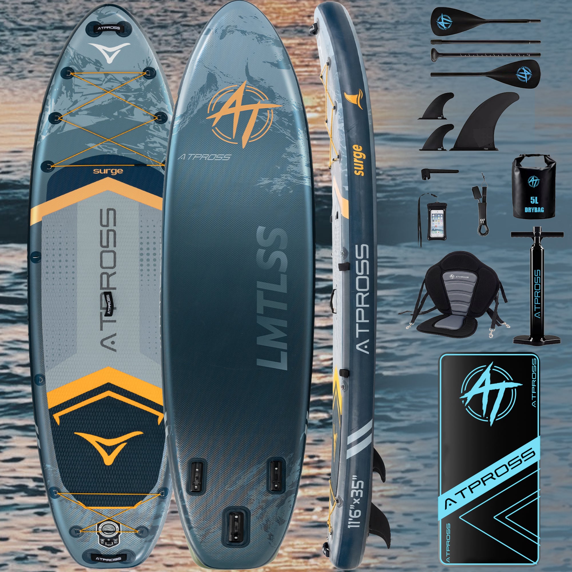 AT-PB-P Inflatable Paddle Board