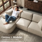 QL-66F2 107'' Modular Sectional Sofa