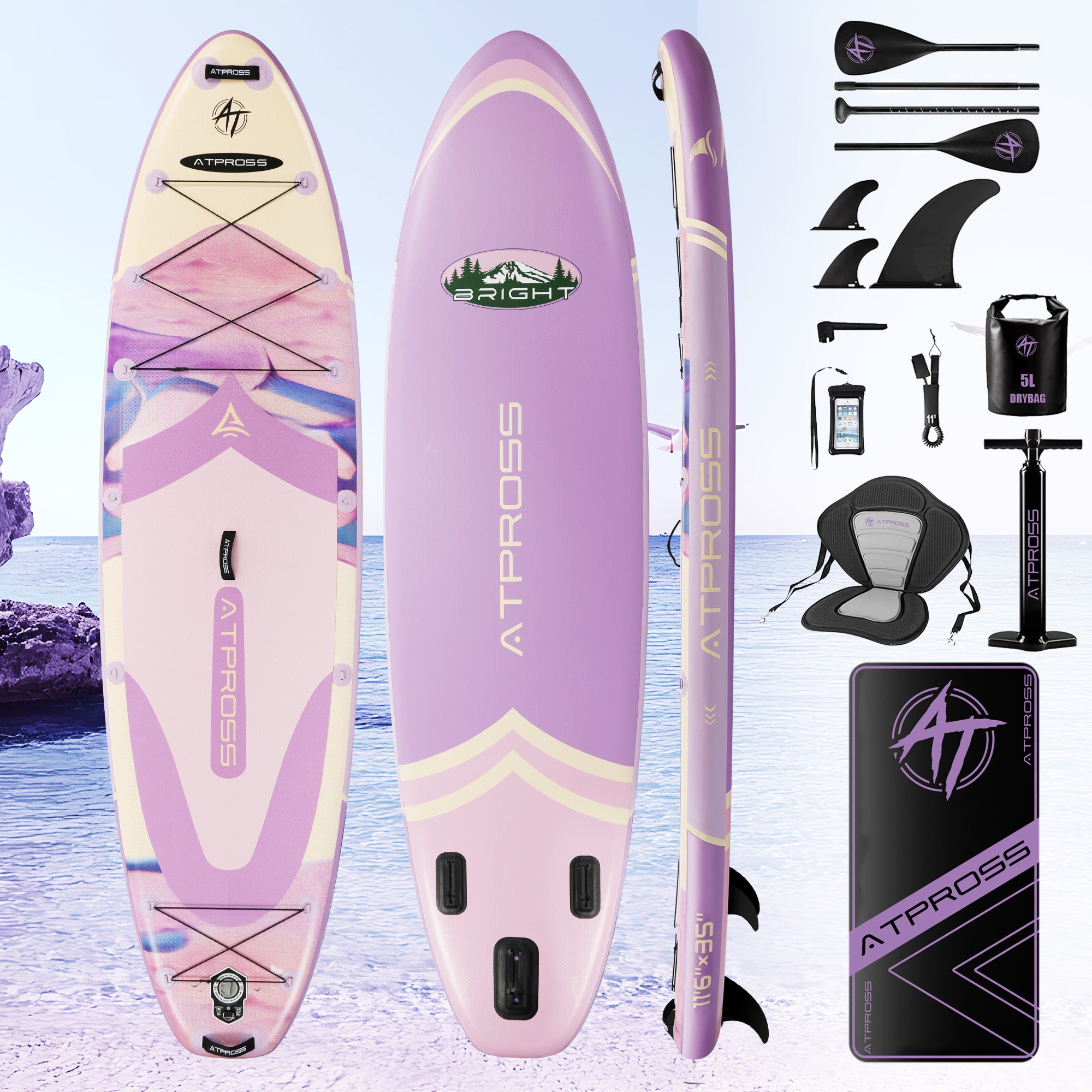 AT-PB-P Inflatable Paddle Board