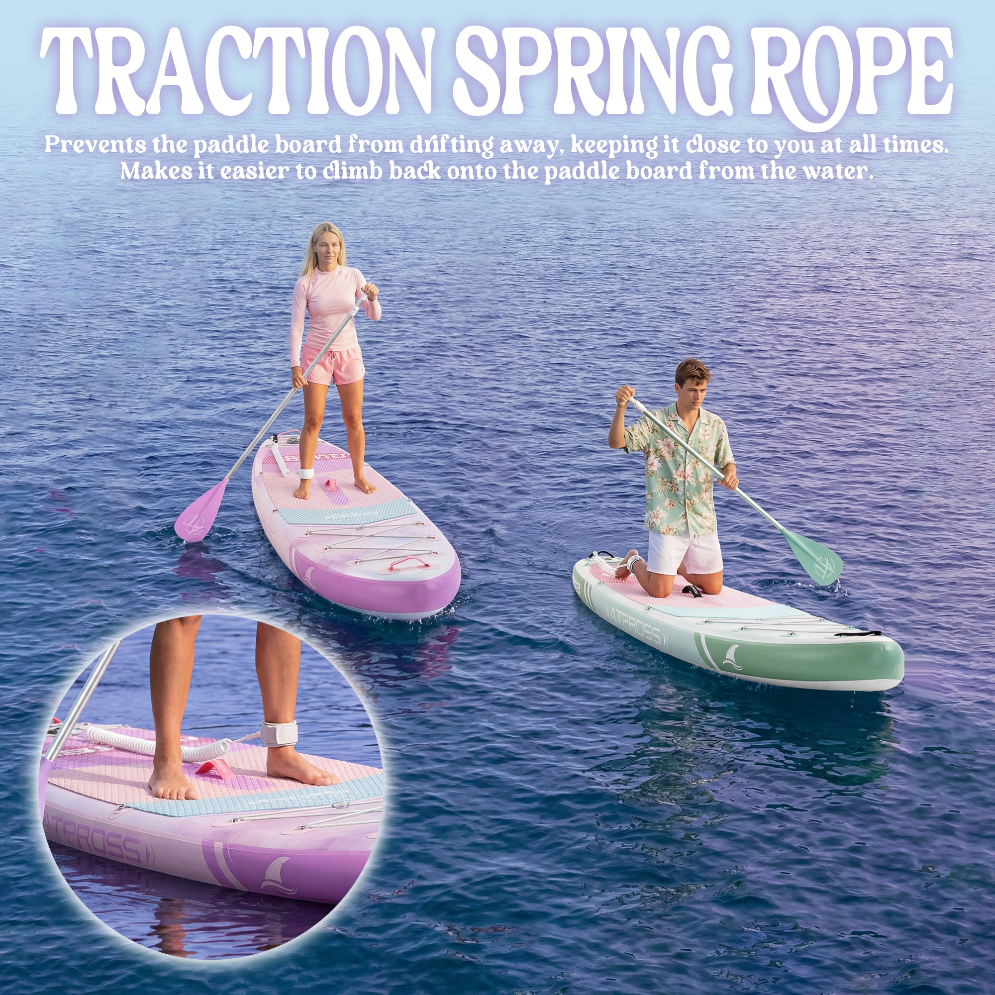 AT-PB26-B Inflatable Paddle Board
