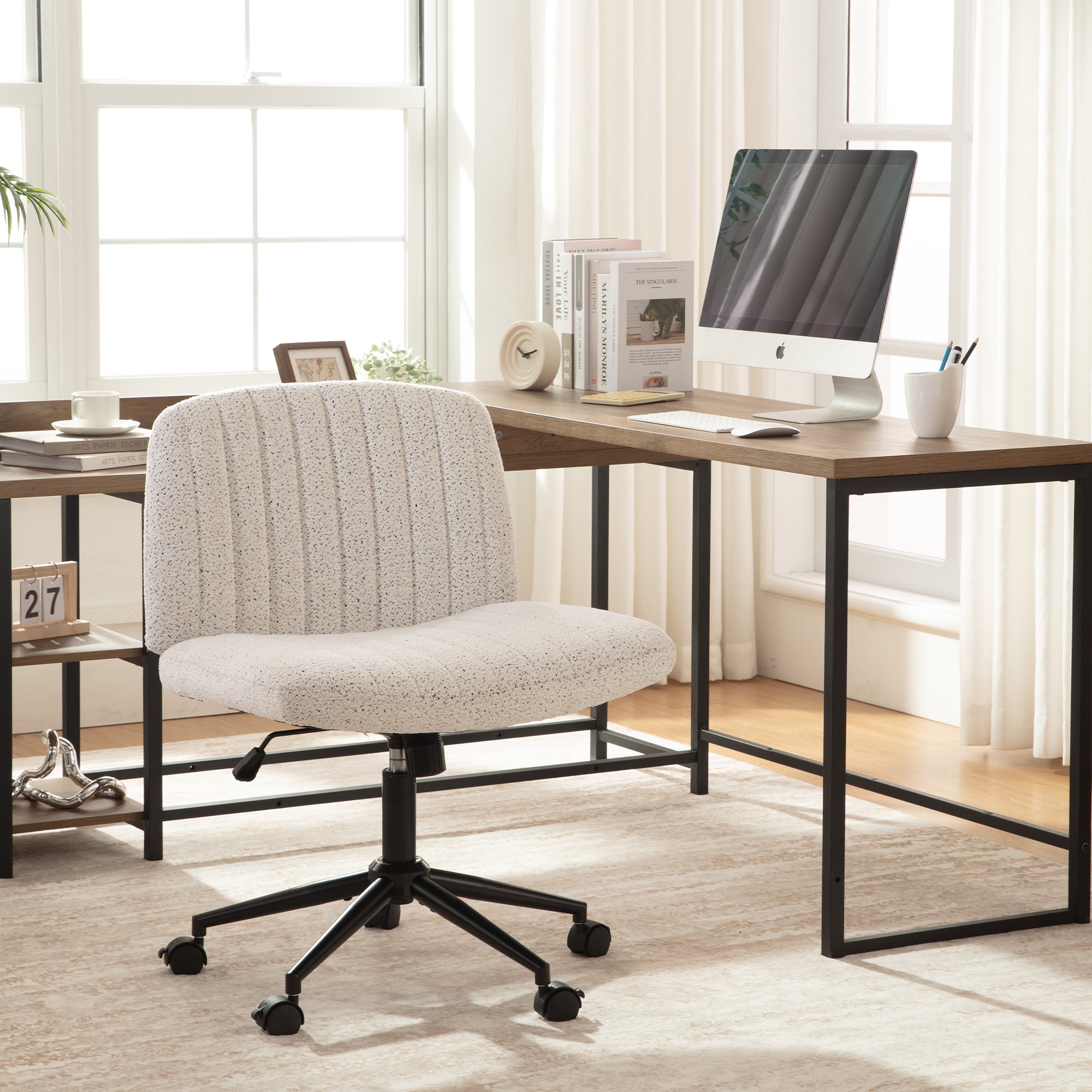 Ultifit H1 Office Chair Armless Criss Cross